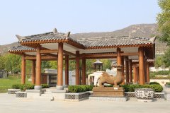 陵园休息区域